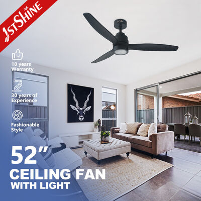 ভালো দাম রিমোট কন্ট্রোল 220V 50HZ 6 স্পিড LED সিলিং ফ্যান 3 কাঠের ব্লেড সহ অনলাইন