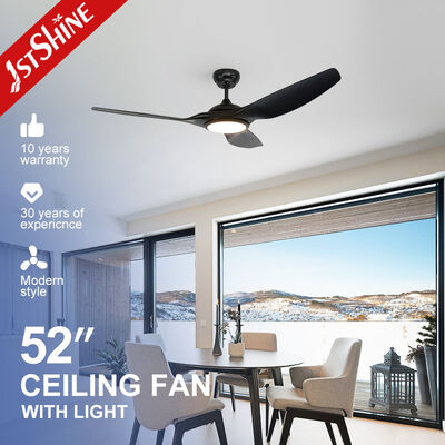 ভালো দাম LED 35w 6 স্পীড ডিসি মোটর সিলিং ফ্যান উইথ রিমোট কন্ট্রোল ব্ল্যাক এবিএস ব্লেড অনলাইন