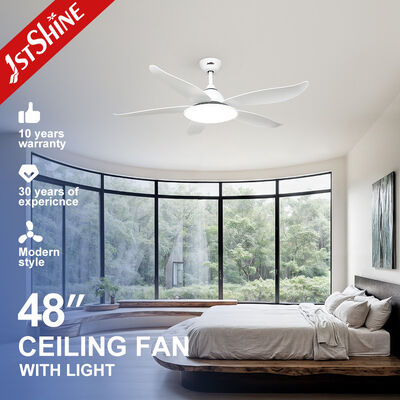ভালো দাম 48in 230V 5 ABS ব্লেড আলোর সঙ্গে আলংকারিক সিলিং ফ্যান অনলাইন